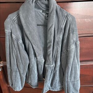 Forever 21 Charcoal Knit Top